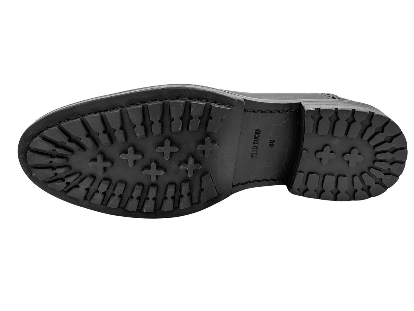 BLACK BLUCHER BROGUE