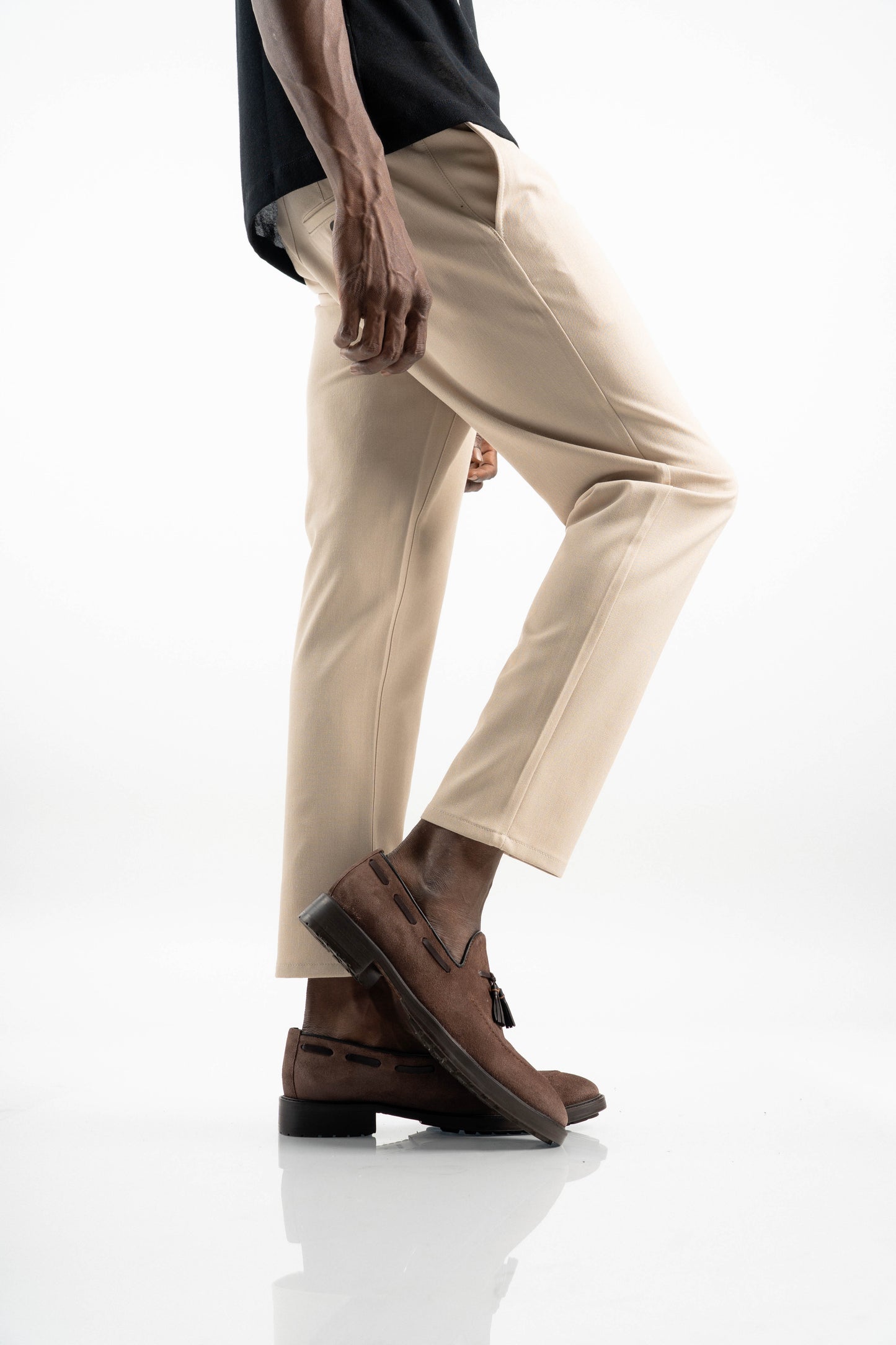 BROWN SUEDE LOAFER