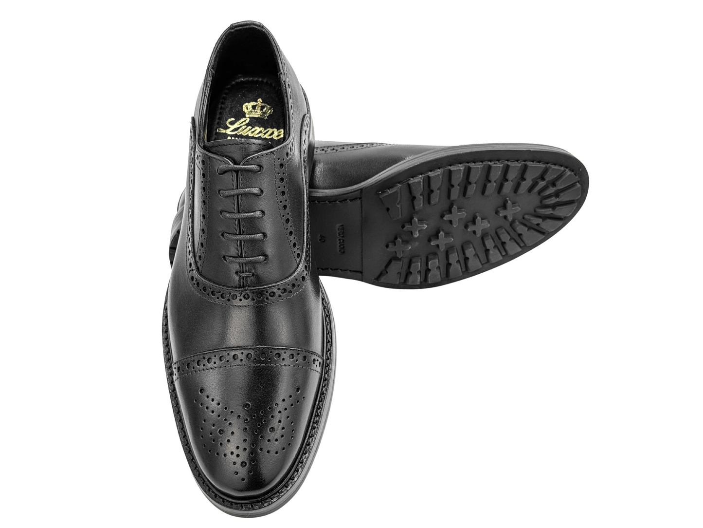 BLACK BLUCHER BROGUE