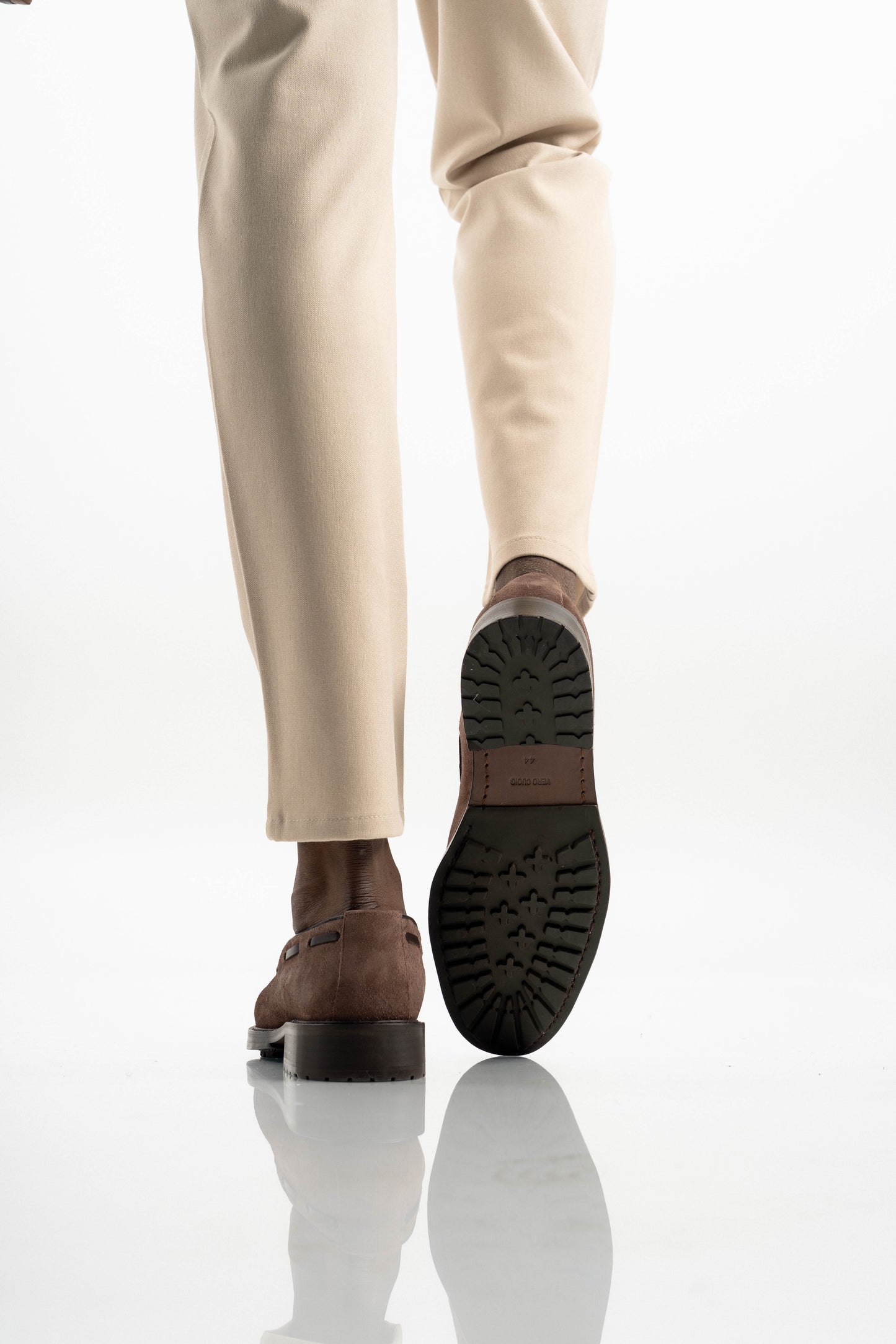 BROWN SUEDE LOAFER