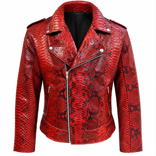 BIKER PITÓN ROJO