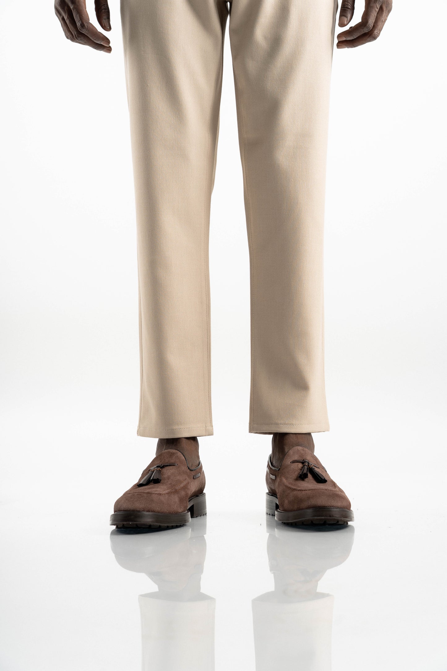 BROWN SUEDE LOAFER