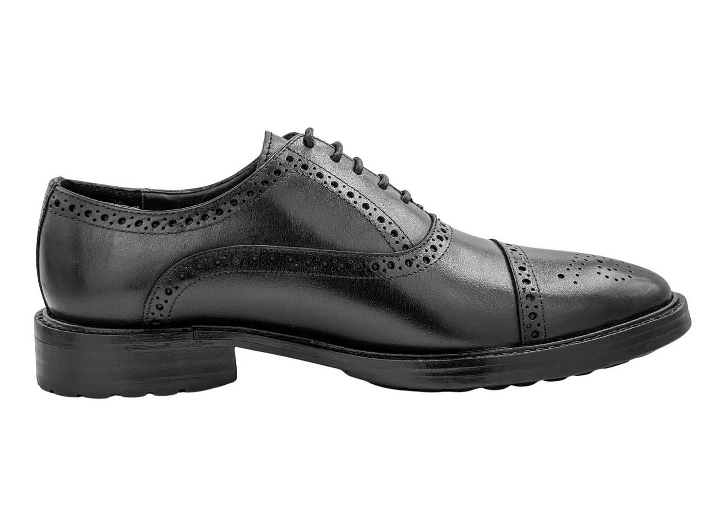 BLACK BLUCHER BROGUE