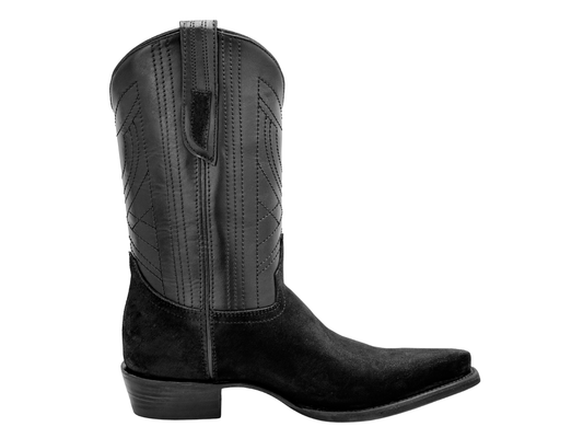 BLACK SUEDE WESTERN
