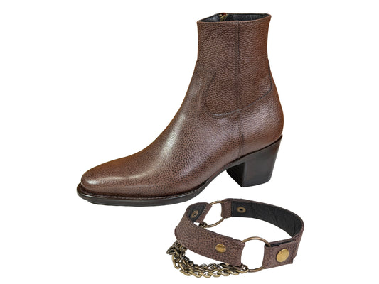 BROWN LISBOA BOOTS