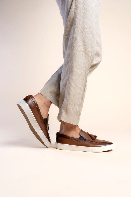 BROWN SNEAKER LOAFER