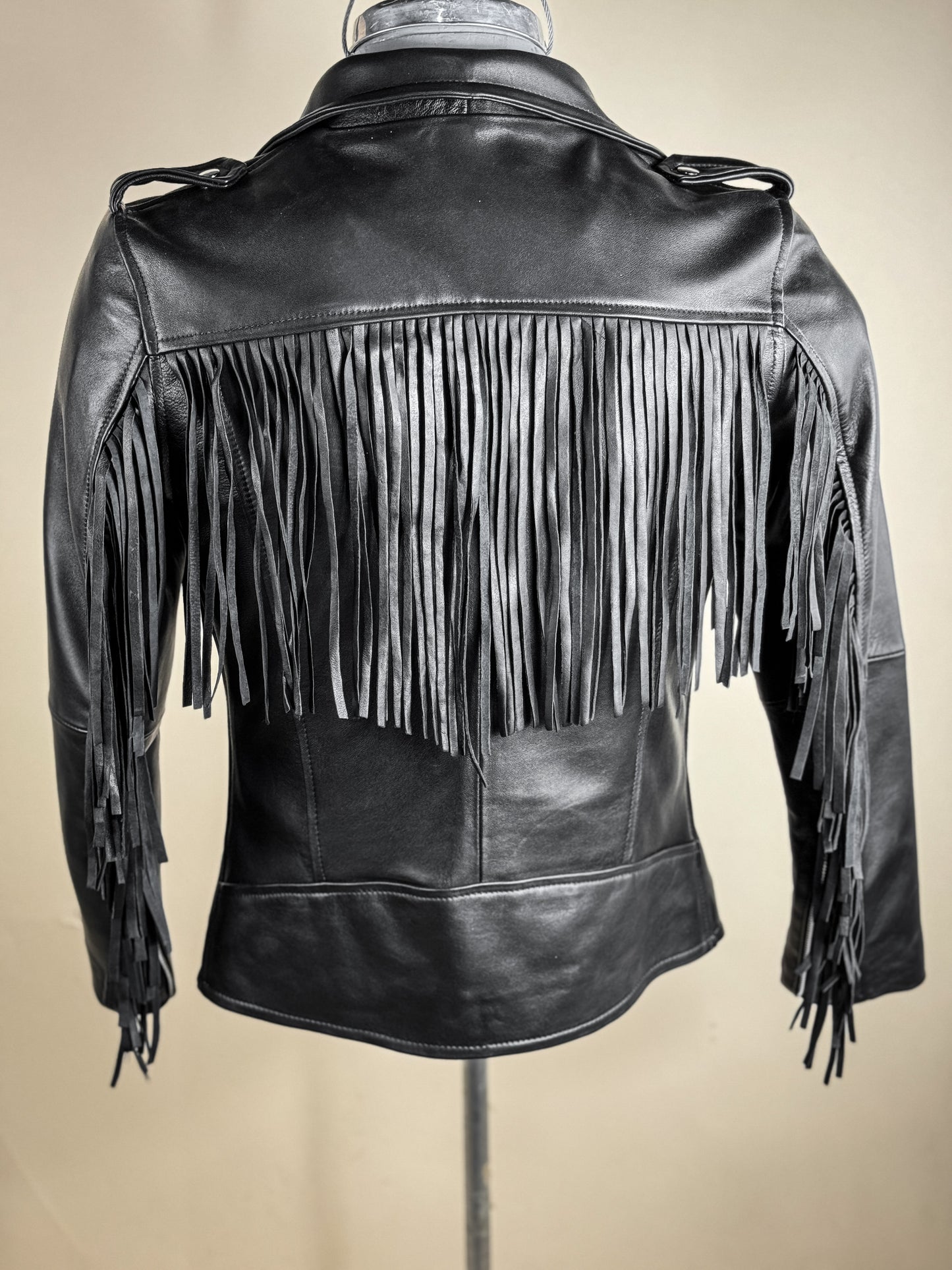 DOUBLE FRINGED BIKER