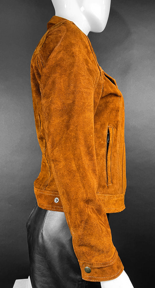 SUEDE OVERSHIRT WOMAN