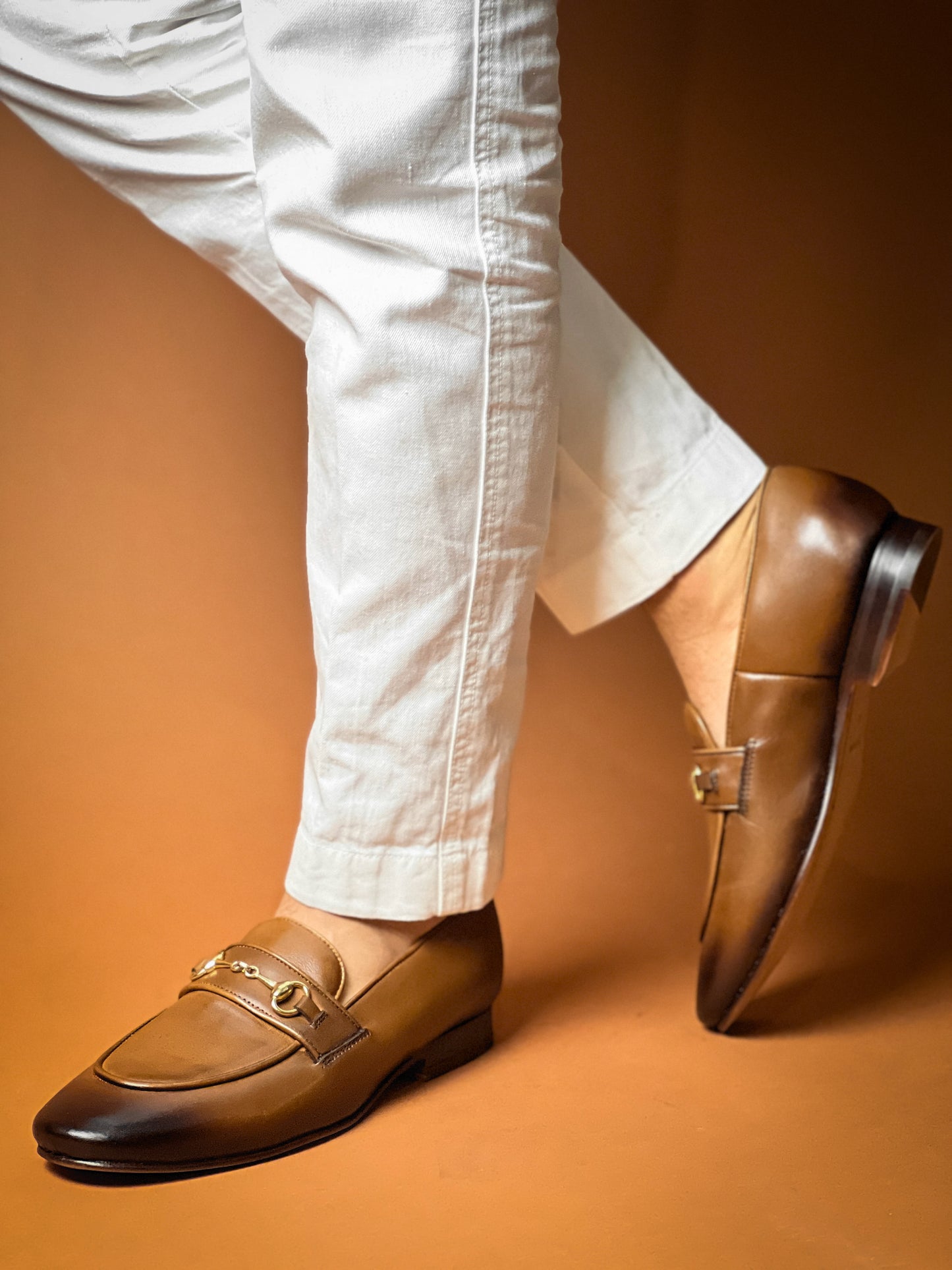 BROWN HORSEBIT LOAFER