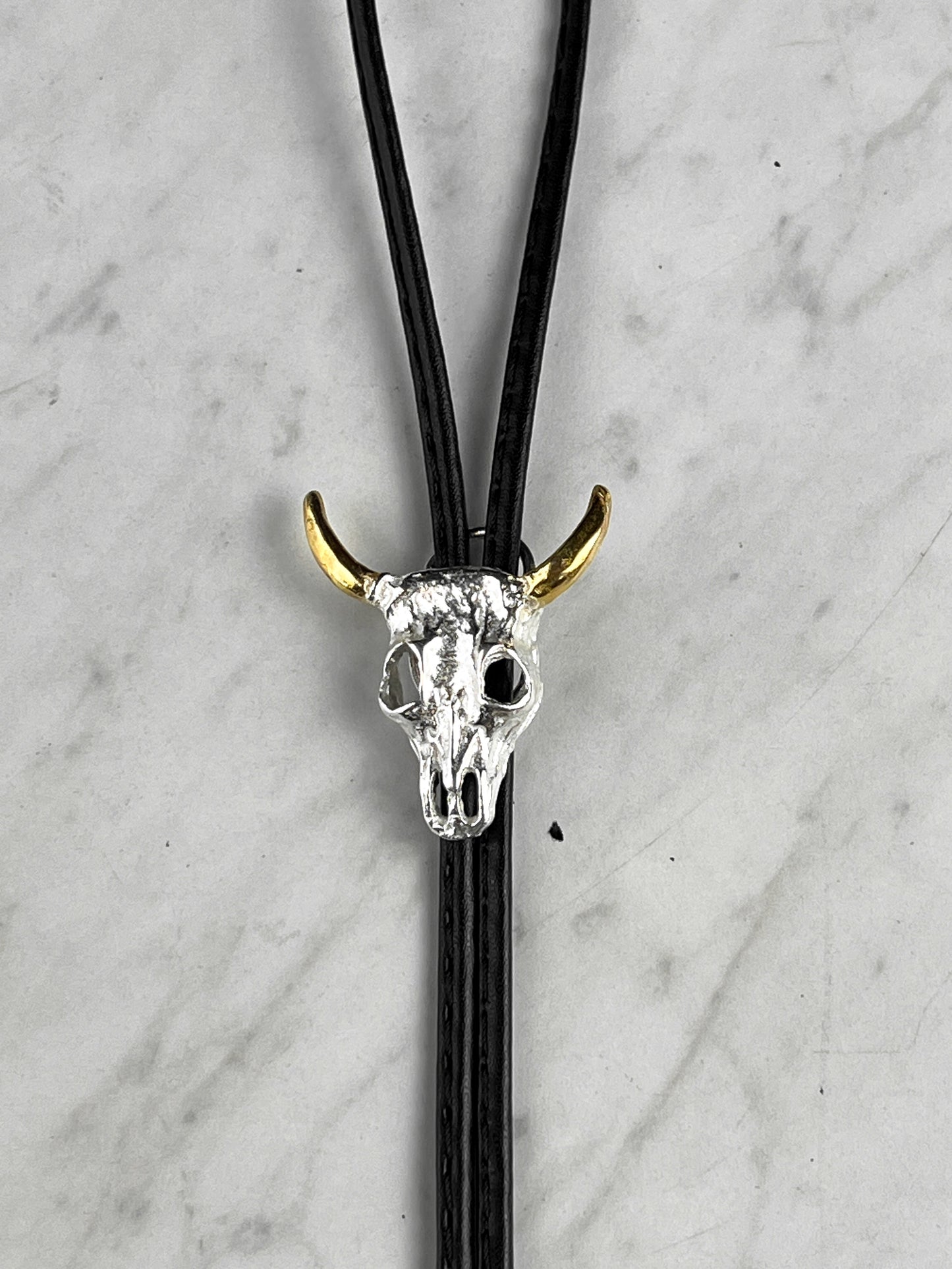 SKULL BOLO TIE