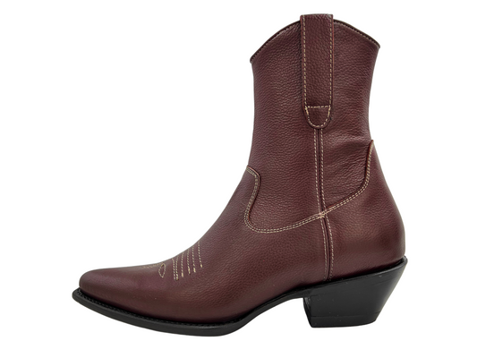 WINE WESTERN BOOT