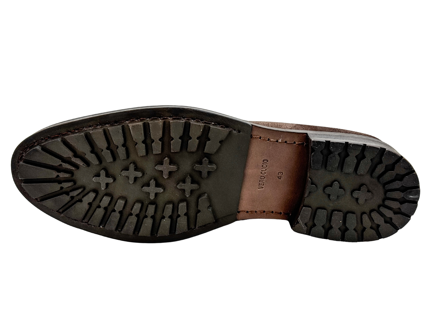 BROWN SUEDE LOAFER