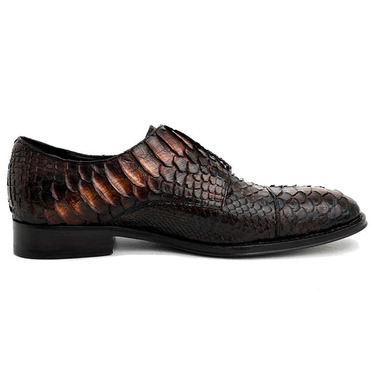 BROWN SNAKE MONKSTRAP
