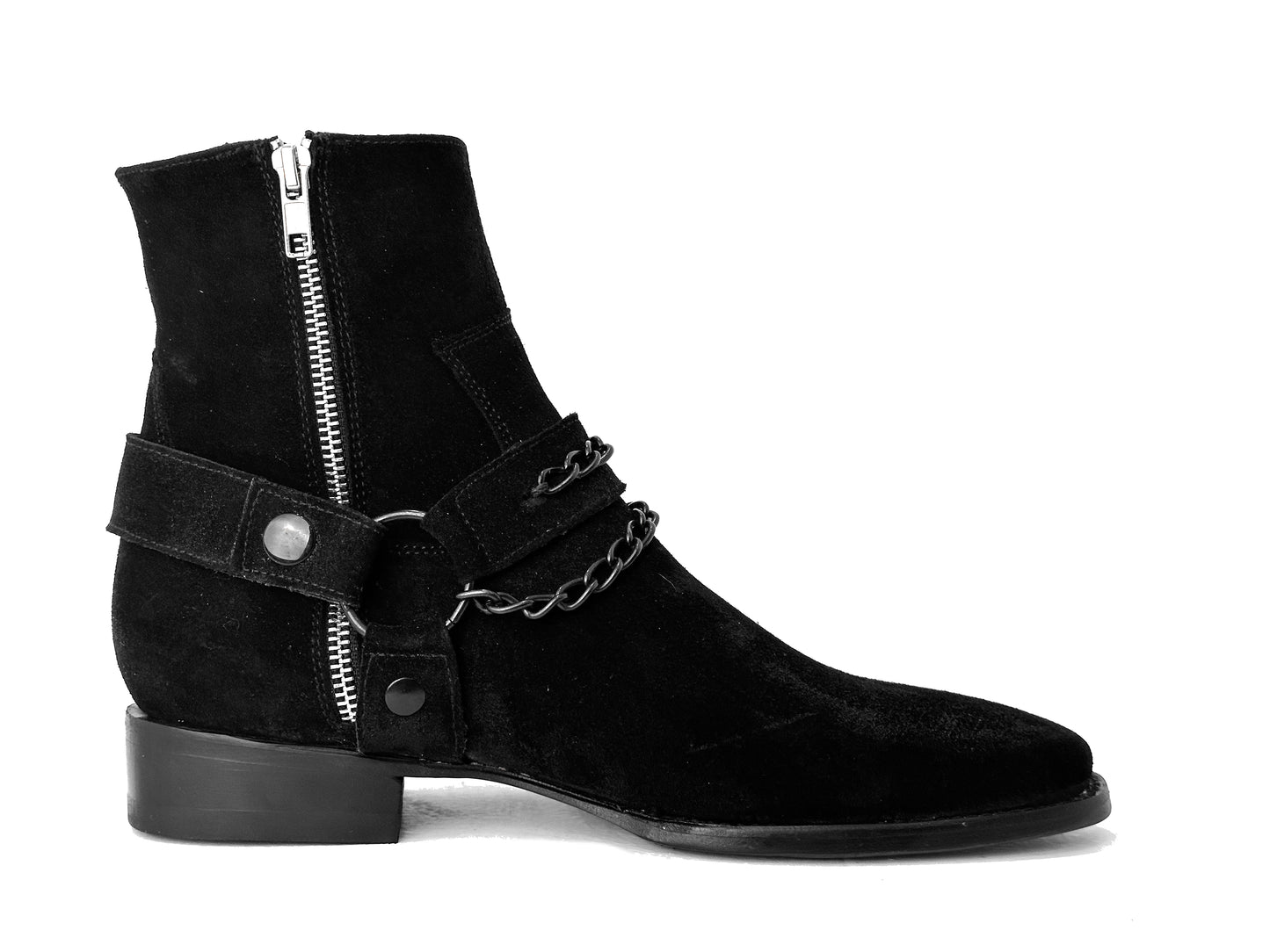 SUEDE ANKLE BOOTS