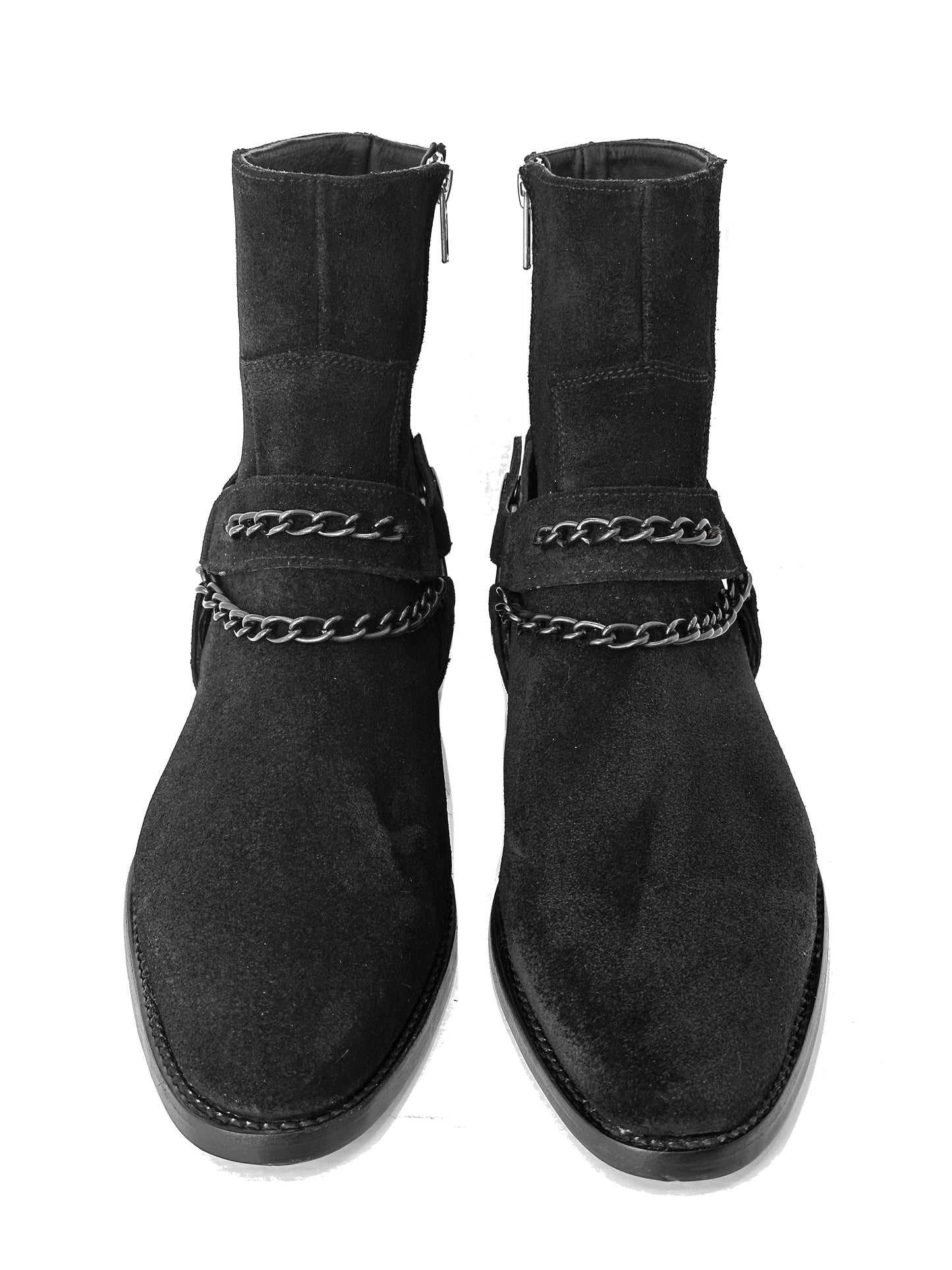 SUEDE ANKLE BOOTS