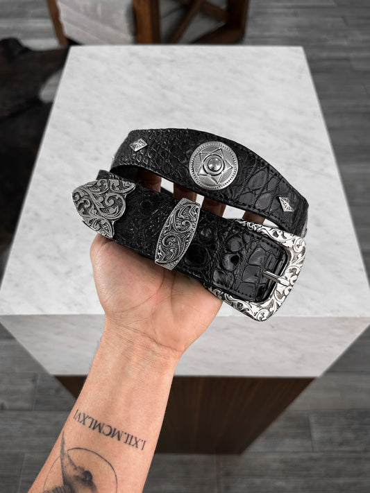 REAL CROCODILE BELT