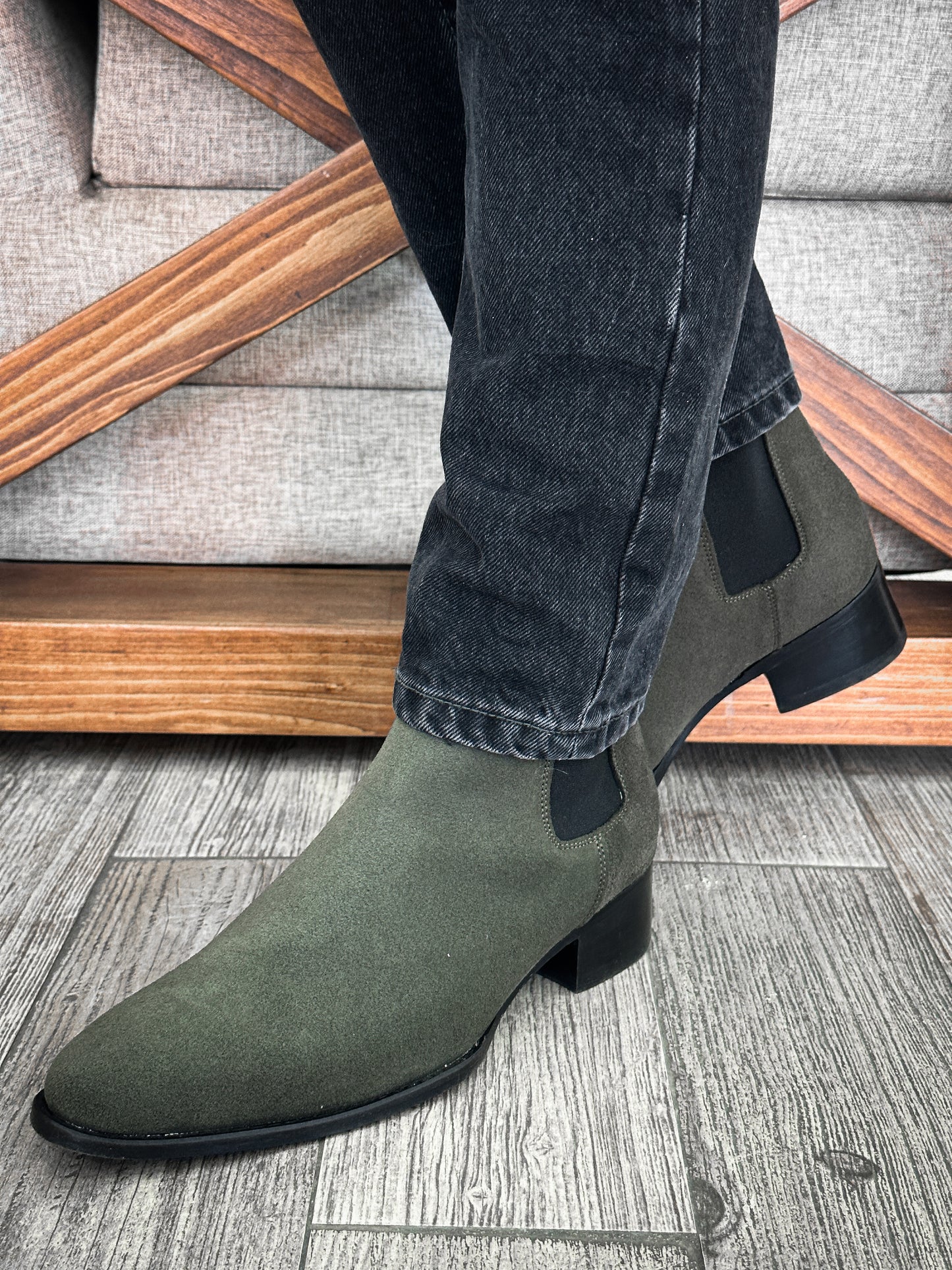 OLIVE GREEN CHELSEA