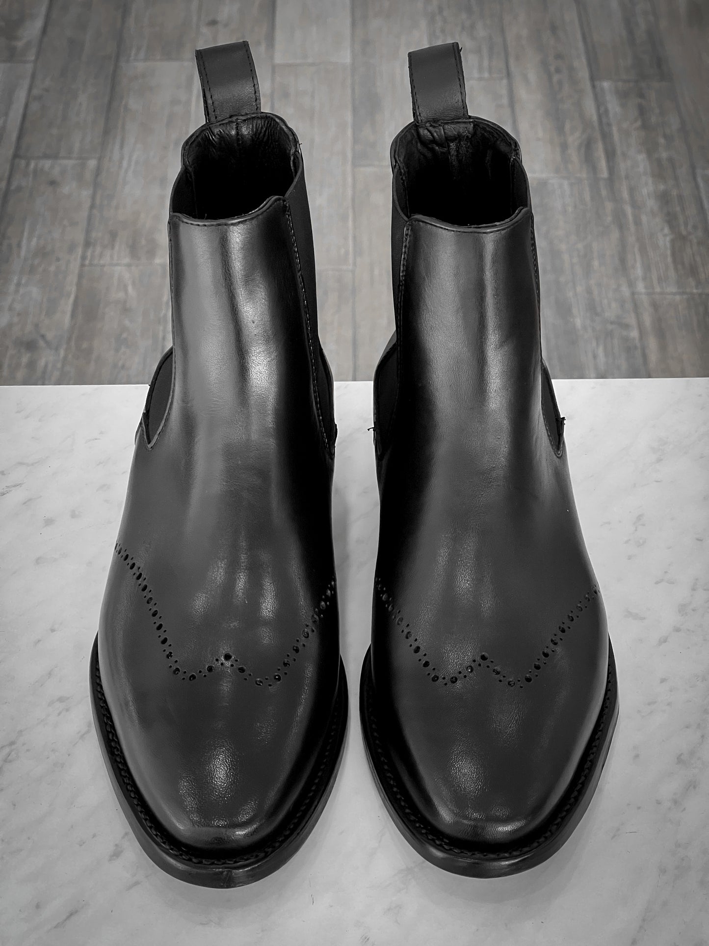 CHELSEA BROGUE BOOTS