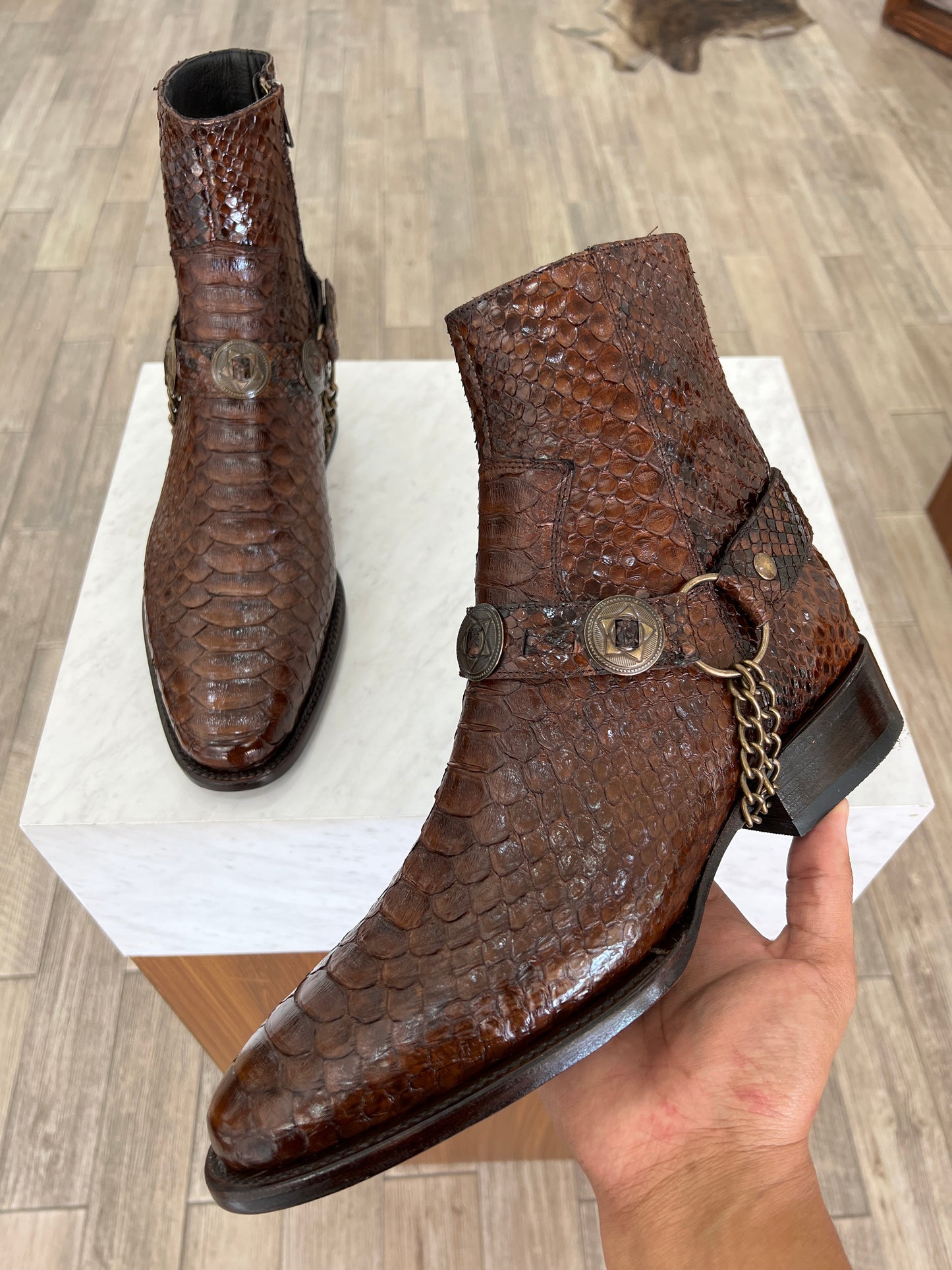 BROWN PYTHON LISBON 25MM