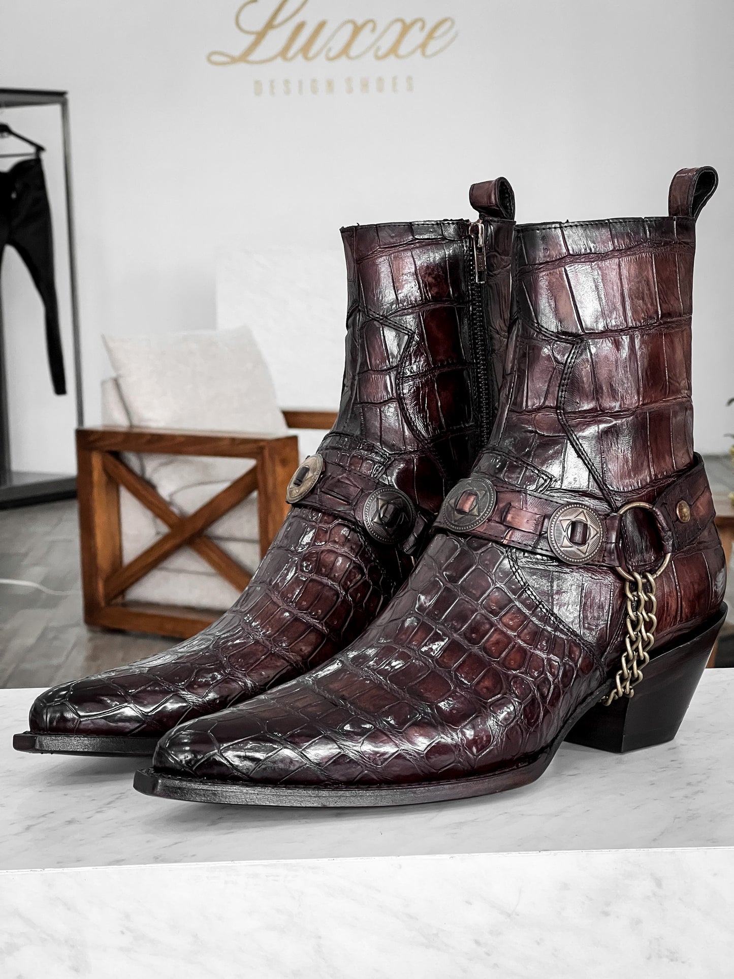 BROWN ALLIGATOR MALAGA