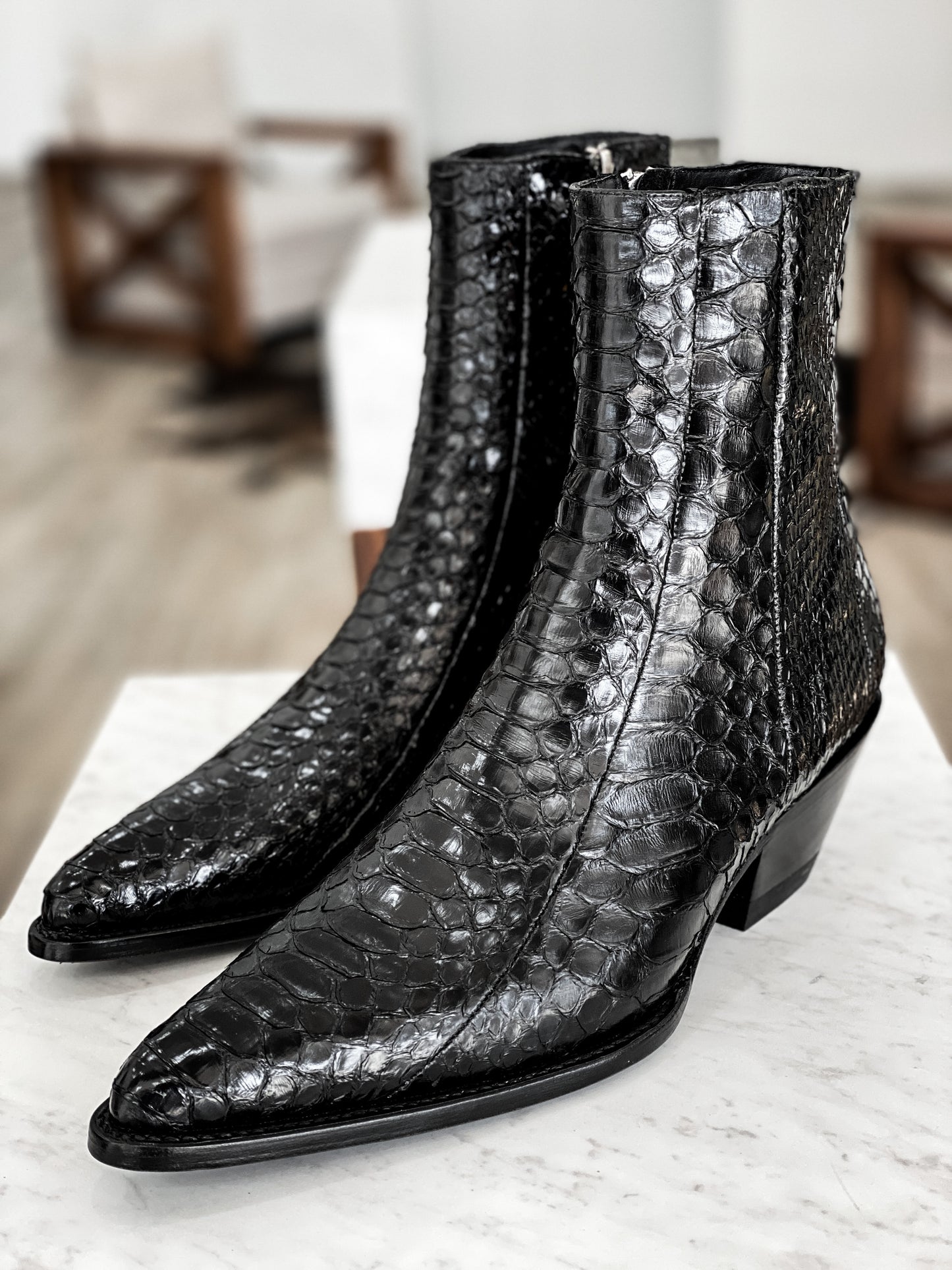 EXOTIC PYTHON VARSOVIA BOOTS