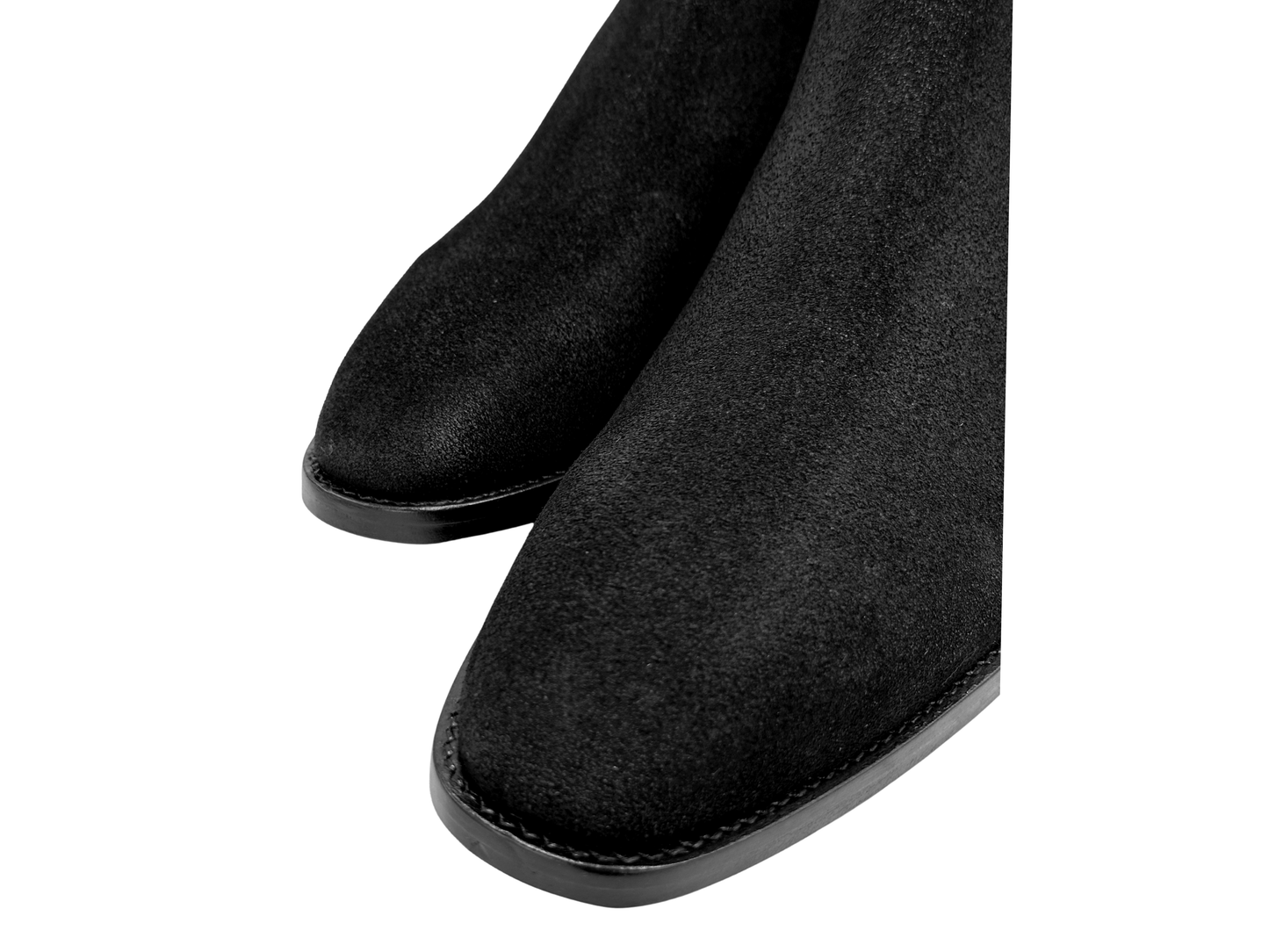 BLACK SUEDE CHELSEA