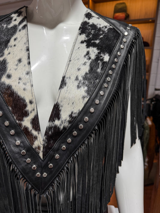 PONCHO PELO DE VACA