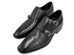 BLACK ITALIAN MONKSTRAP