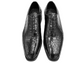 BLACK CROCO WHOLECUT