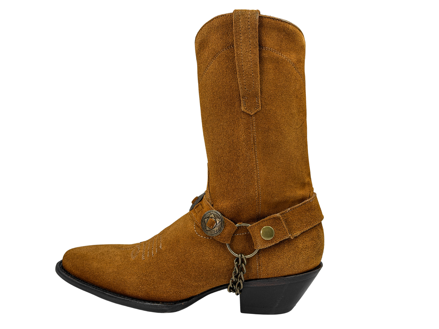 HIGH SUEDE CHESTNUT