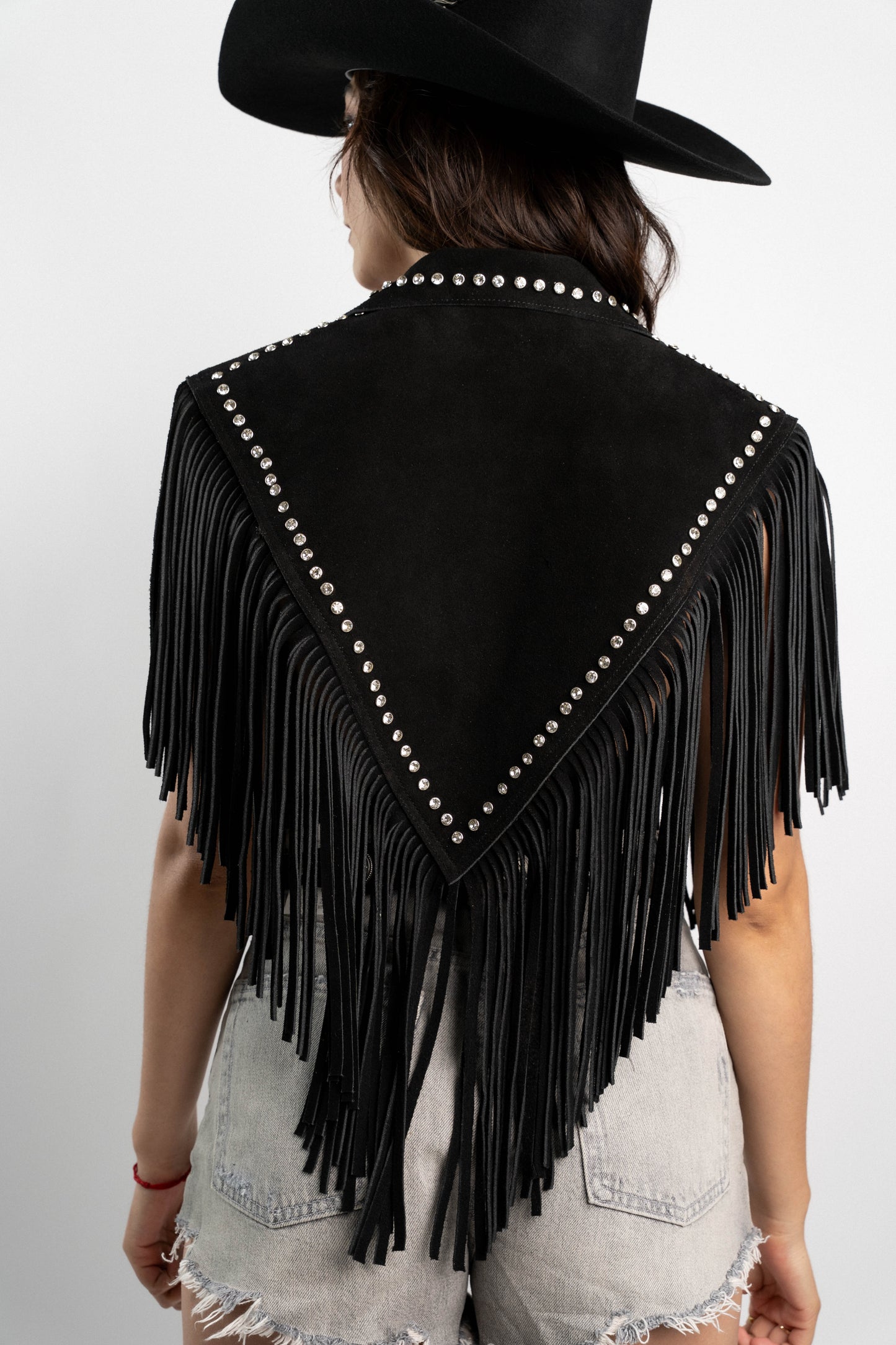 PONCHO FLECOS BRILLOS
