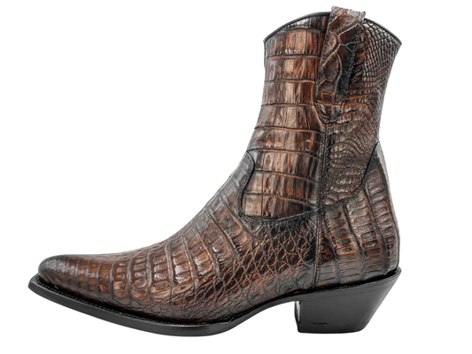 BROWN WESTERN CROCO
