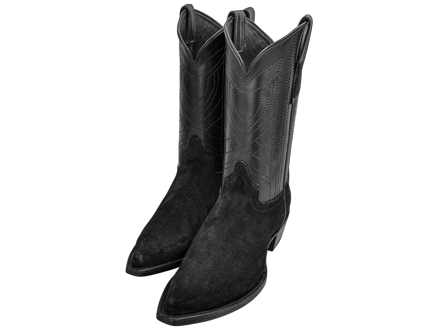 BLACK SUEDE WESTERN