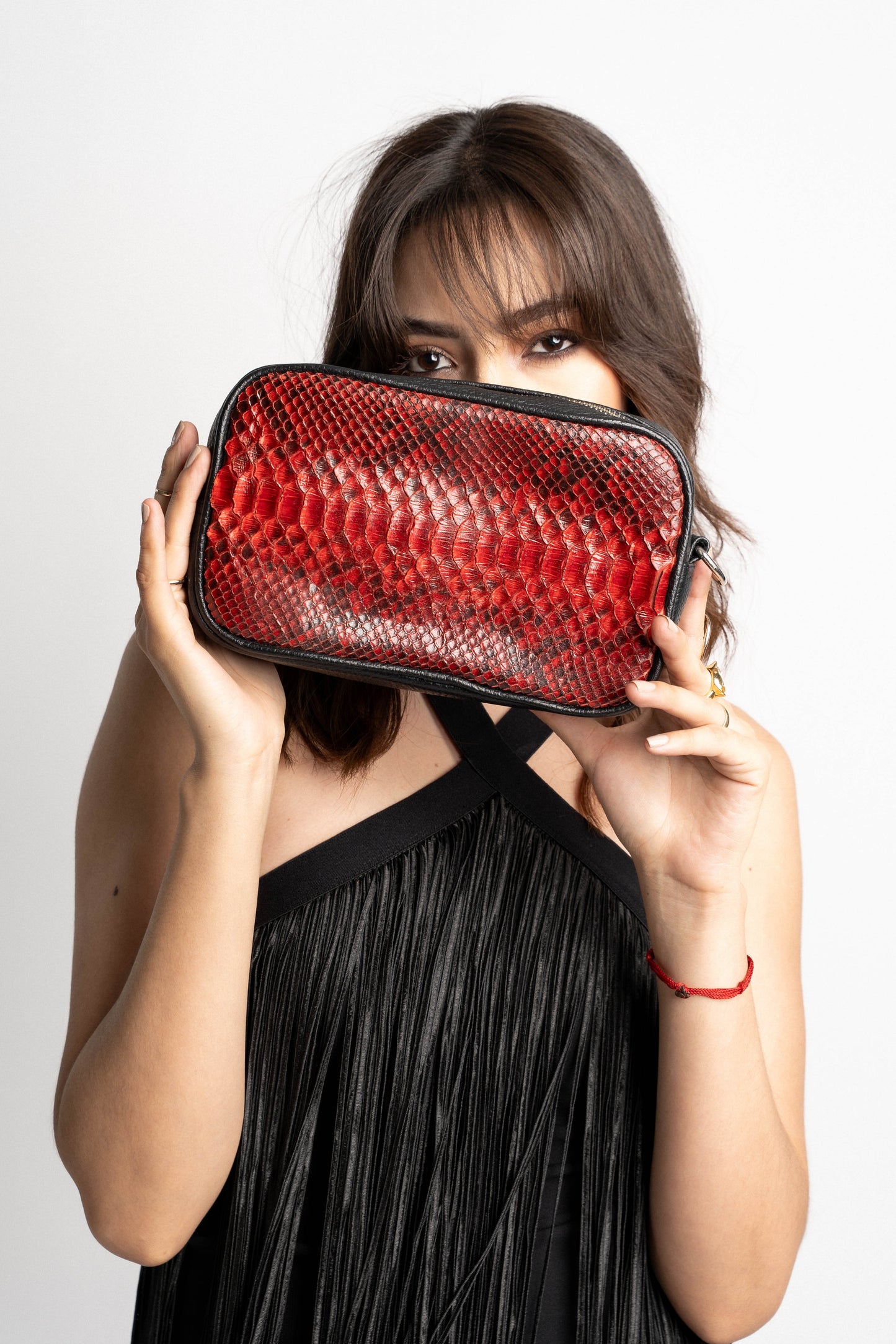 BLACK FLOATER NECESSARY BAG