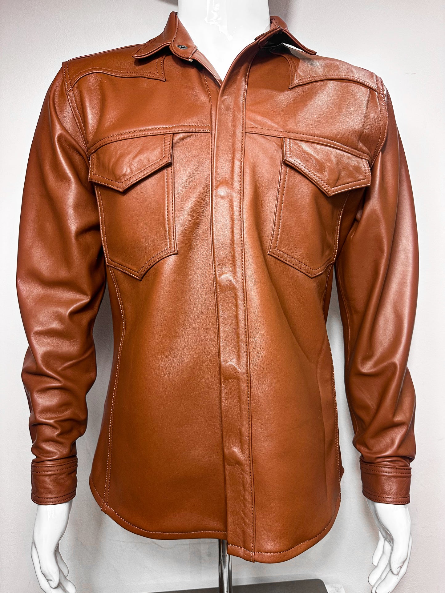 CARAMEL OVERSHIRT