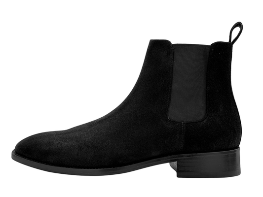 BLACK SUEDE CHELSEA