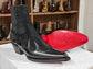 BLACK SUEDE FLAME