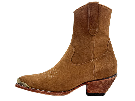 WESTERN METAL SUEDE