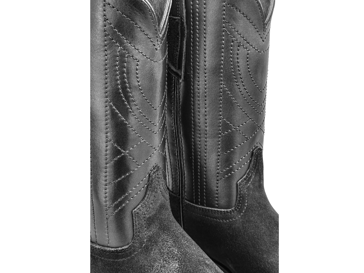 BLACK SUEDE WESTERN