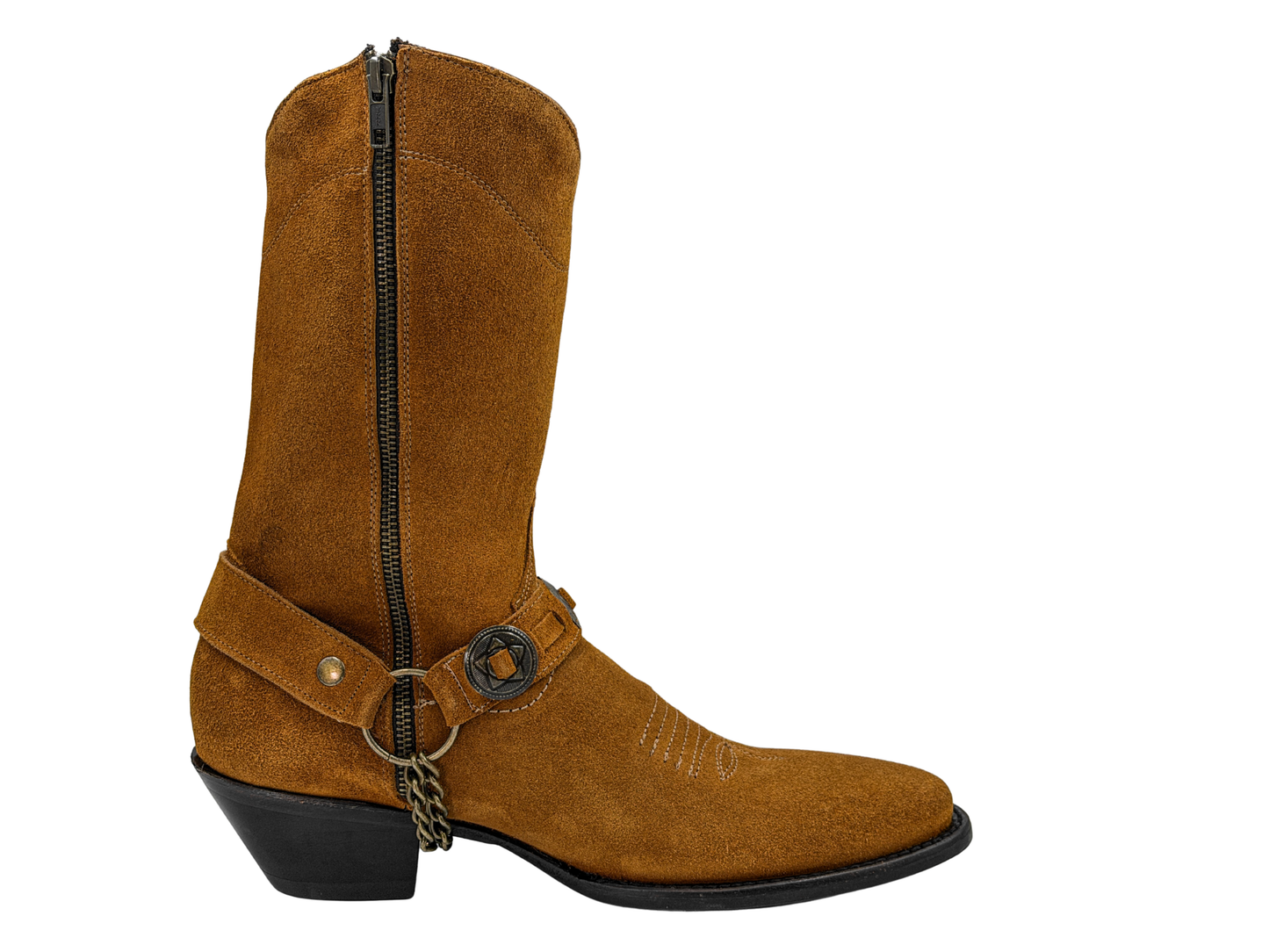 HIGH SUEDE CHESTNUT