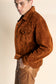 BROWN SUEDE OVERSHIRT