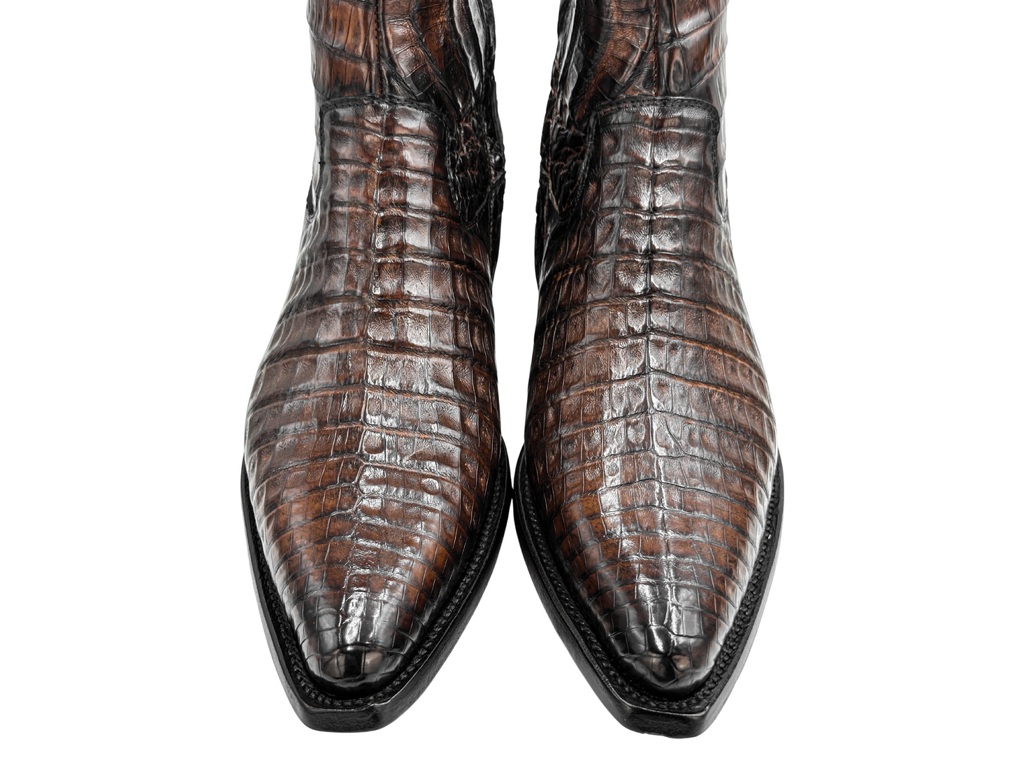 BROWN WESTERN CROCO