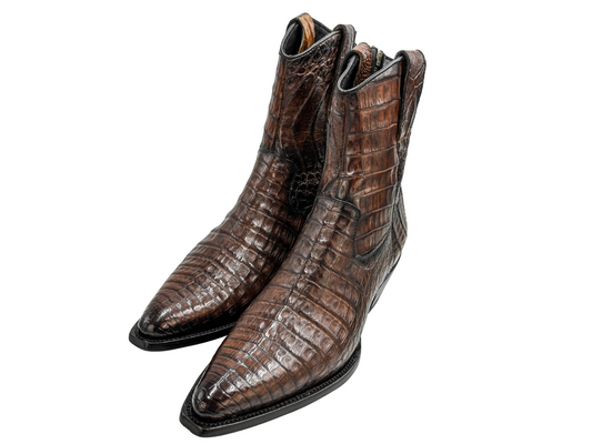 BROWN WESTERN CROCO