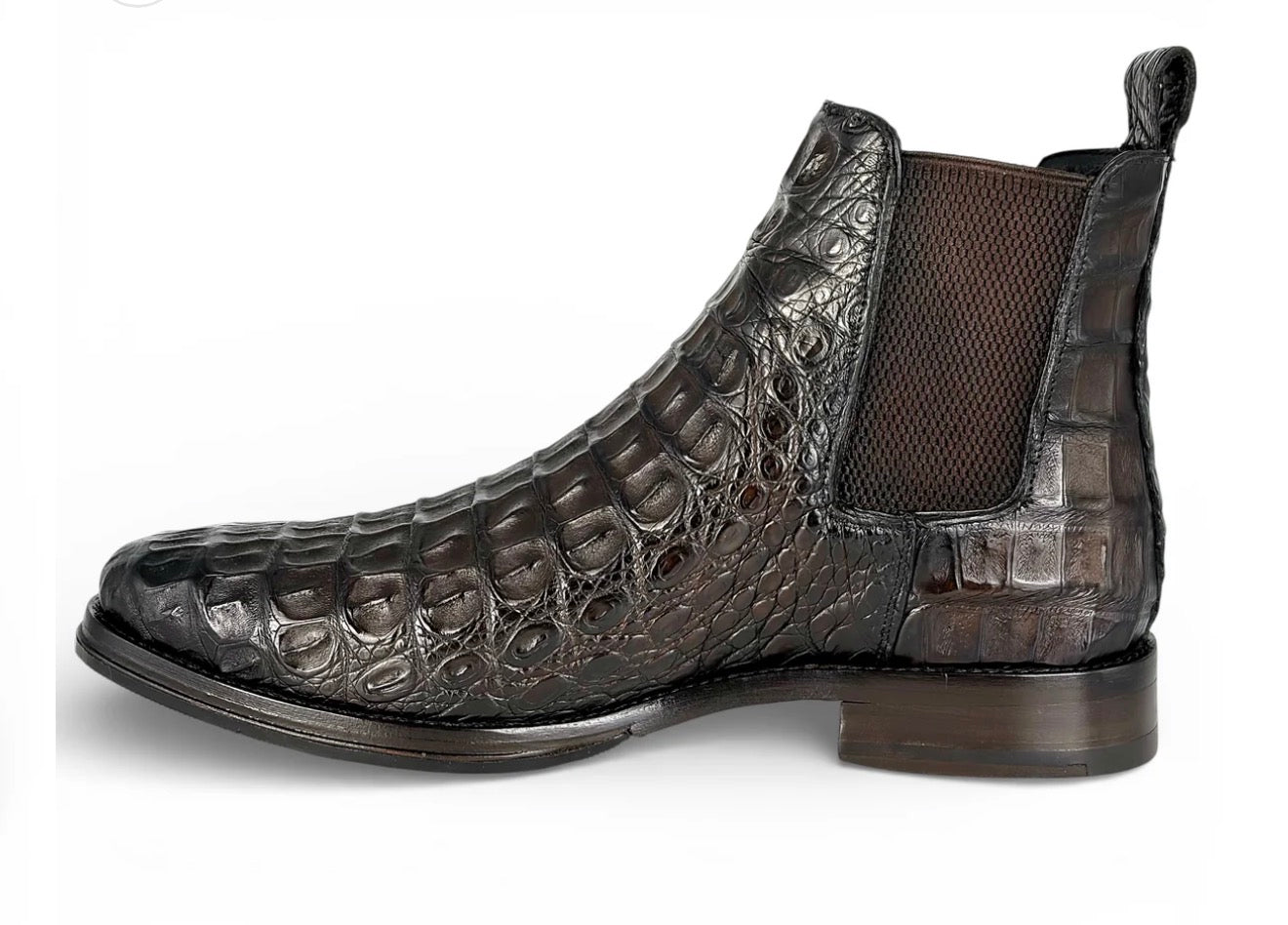 CHELSEA BROWN CROCODILE