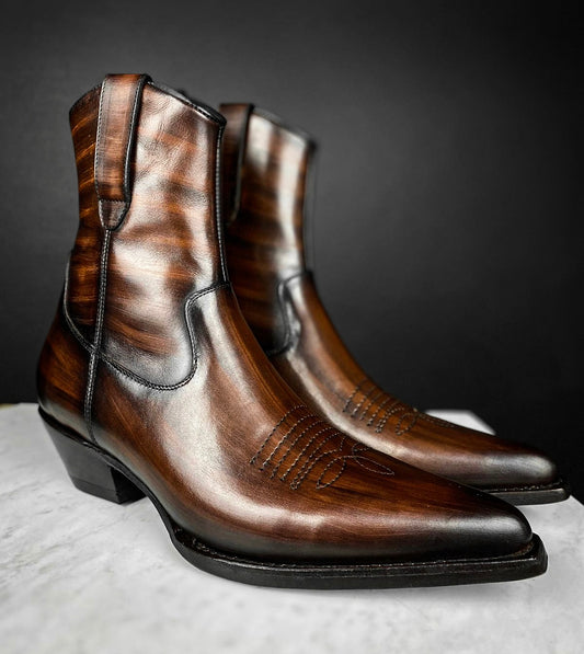 WOOD WESTERN BOOTS