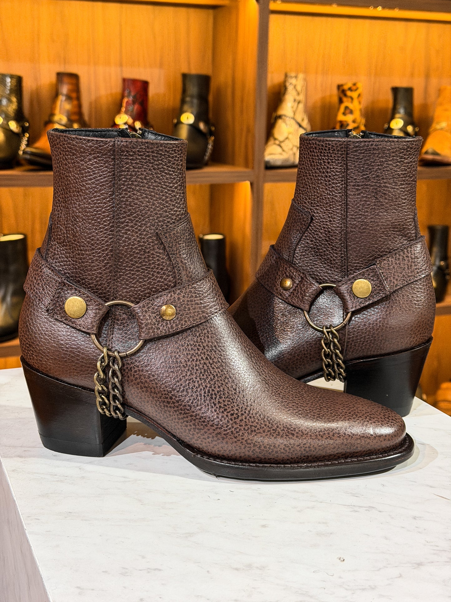 BROWN LISBOA BOOTS