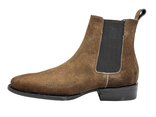 SUEDE TAUPE CHELSEA