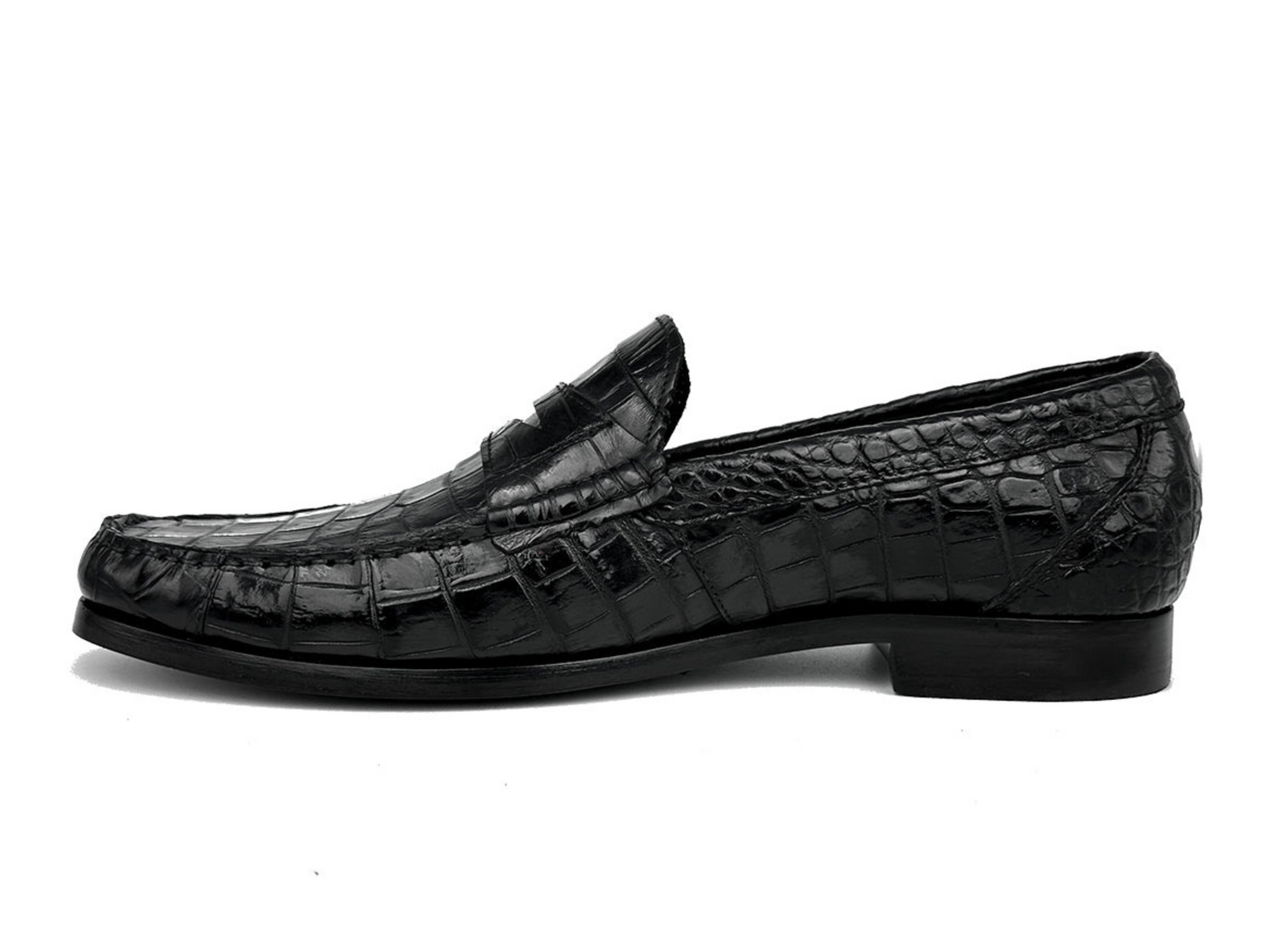 CROCO PENNY LOAFER