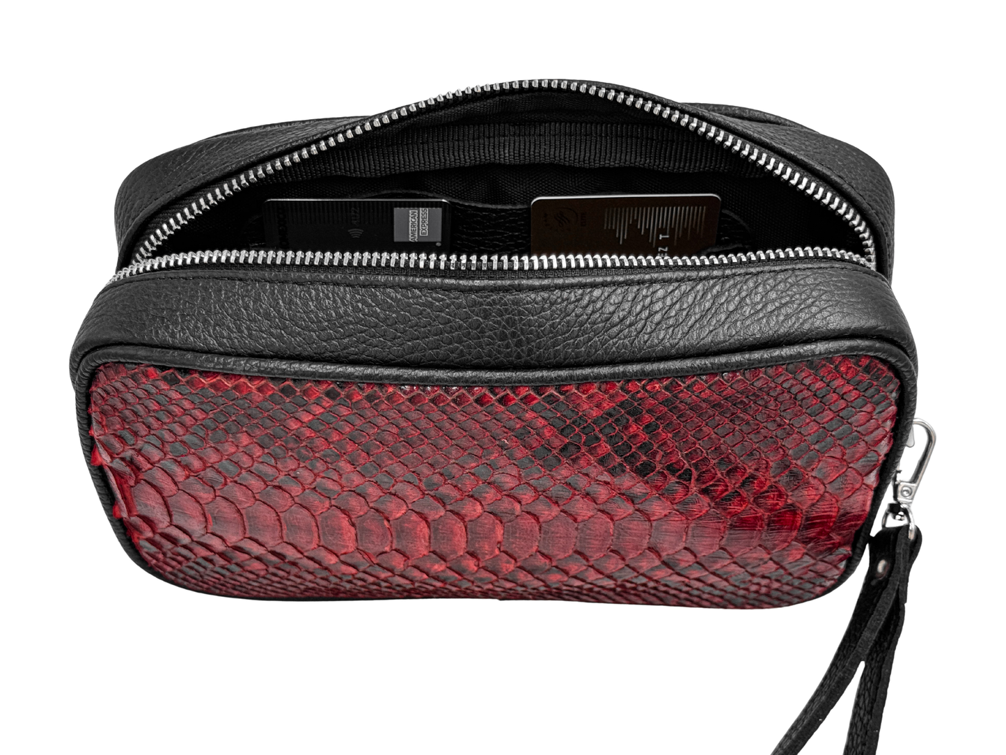 BLACK FLOATER NECESSARY BAG