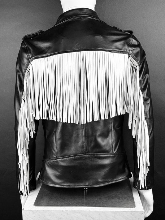 FRINGED BIKER 